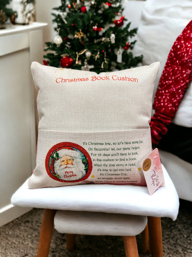 Santa Christmas Pocket Pillow