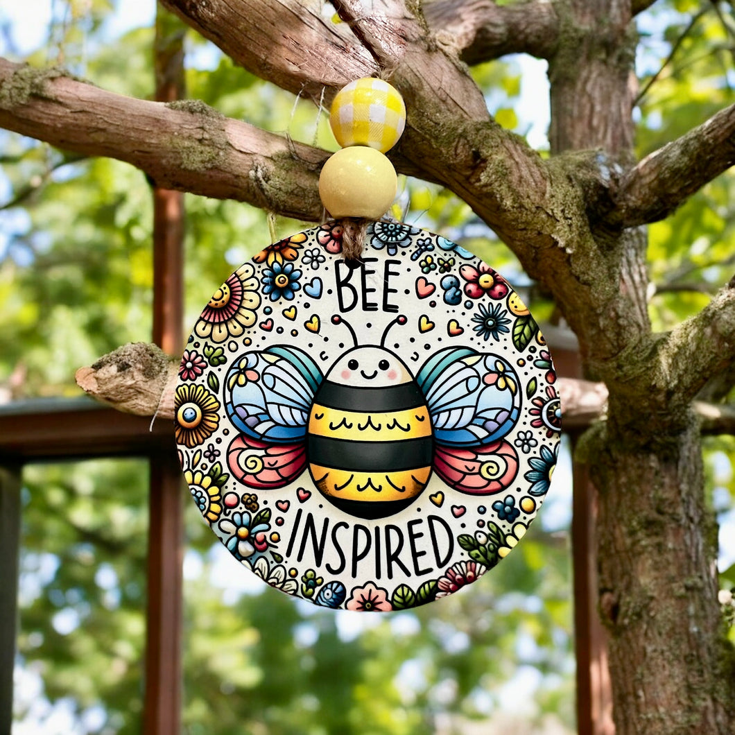 Bee Inspired Tag