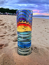 Load image into Gallery viewer, Stained Glass Beach Tumbler
