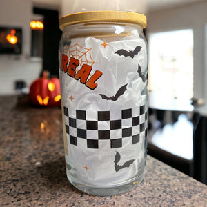 Creep It Real Glass Cup