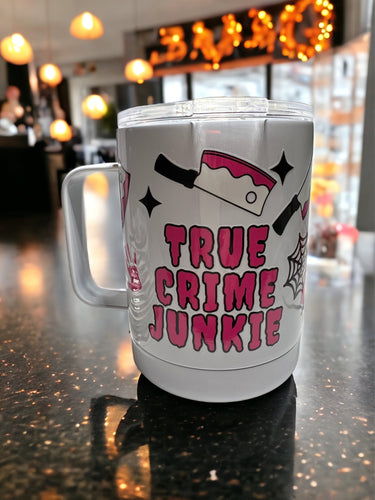True Crime Coffee Tumbler