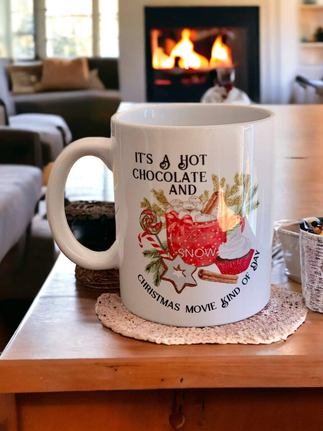 Hot Chocolate & Christmas Movie Ceramic Mug