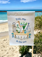 Load image into Gallery viewer, You, Me and the Sea Garden Flag