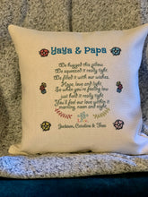 Load image into Gallery viewer, Nana or Grandma Personalized Pillow - Sonny Side Up 