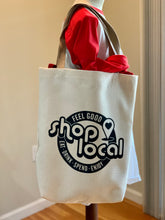 Load image into Gallery viewer, Shop Local Artisan Tote Bag - Sonny Side Up 