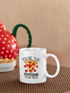Pepperoni to my Pizza Ceramic Mug - Sonny Side Up 