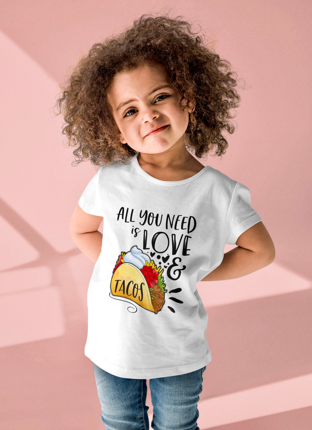 Love and Taco Kids Shirt