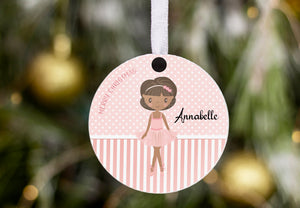 Little Girl Ballerina Ornament