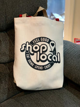 Load image into Gallery viewer, Shop Local Artisan Tote Bag - Sonny Side Up 