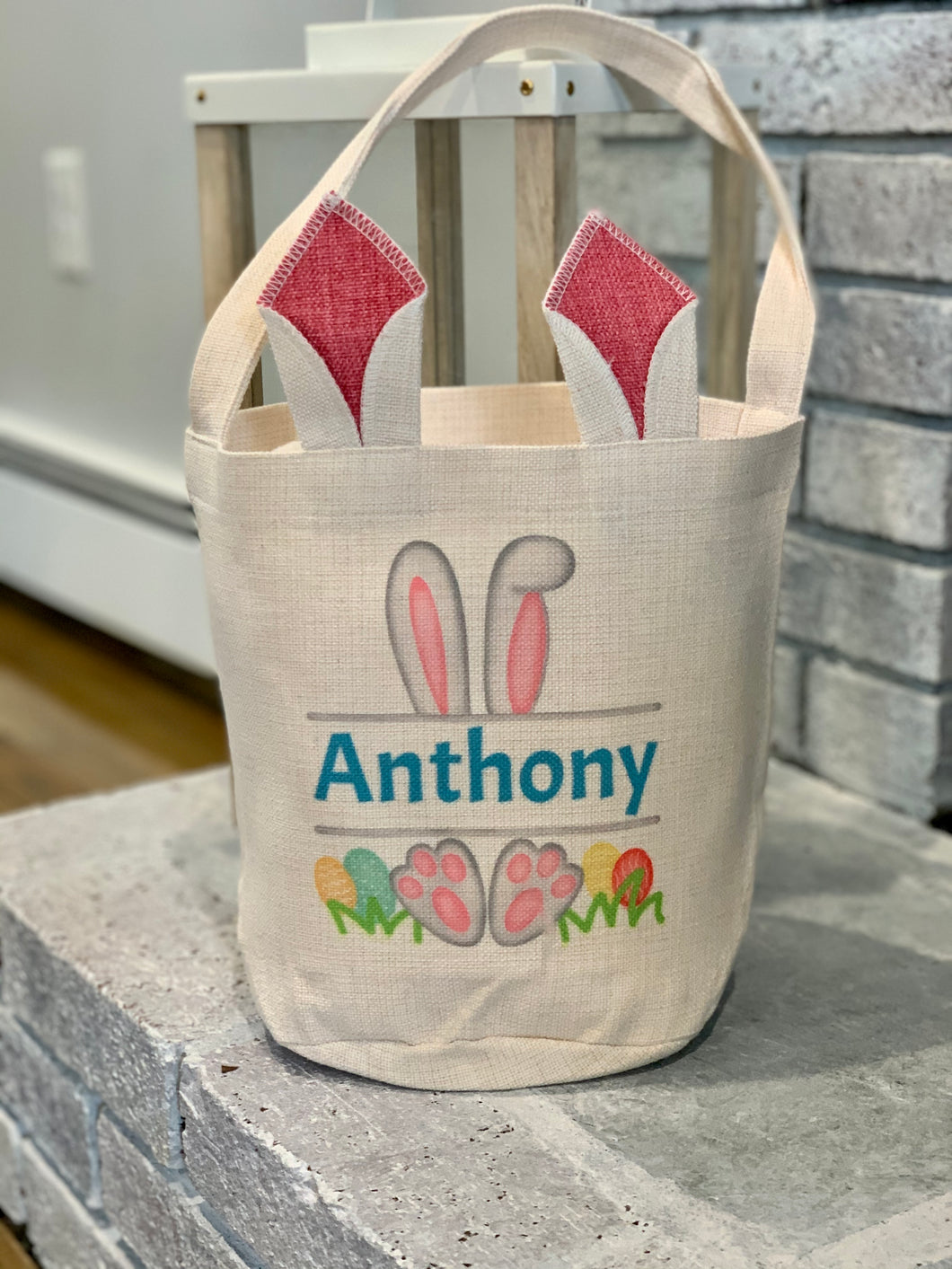 Personalized Easter Bunny Bag